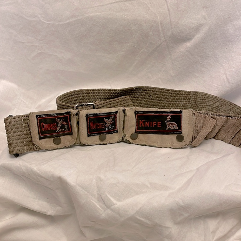 Vintage Outdoorsman Belt